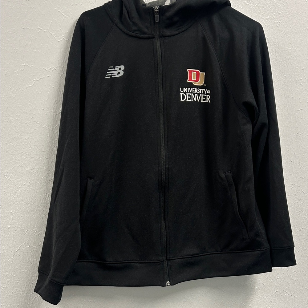 New Balance Black Full-Zip Hoodie
